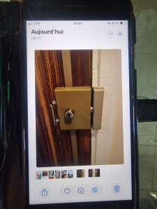 Photo de galerie - Ouverture de  porte et changement de cylindre et serrure de porte