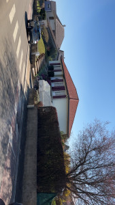 Photo de galerie - La toiture après notre intervention démolissage + pose d’une résine colorée 