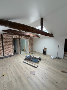 Photo de galerie - Pose de parquet