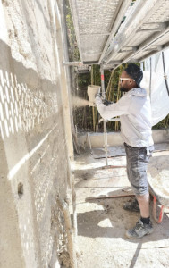 Photo de galerie - Peinture / Enduit