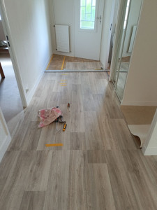 Photo de galerie - Pose de parquet - Revêtement de sol