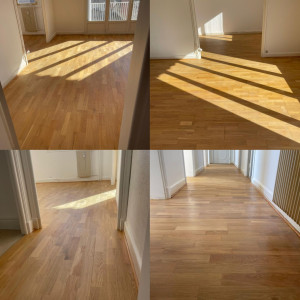 Photo de galerie - Pose de parquet - Revêtement de sol
