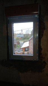 Photo de galerie - Pose de menuiserie 