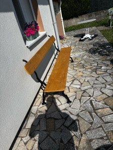 Photo de galerie - Rénovation d’un ancien banc 