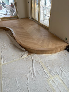 Photo de galerie - Pause, ponçage et vitrification Parquets