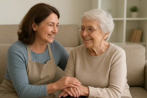 Photo de galerie - Aide à domicile, courses et accompagnement vie quotidienne