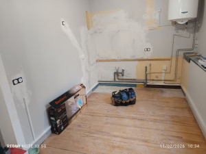 Photo de galerie - Installation électrique complète aux NORMES en vigueur pour une future installation d' une CUISINE 

Cliente satisfaite des travaux, réalisés en avance