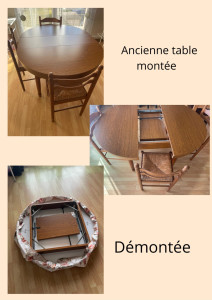 Photo de galerie - Table en bois 