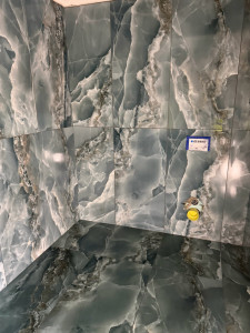 Photo de galerie - WC en 60x120 réalisé pour Bouygues Construction 