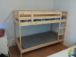 Photo de galerie - Montage de lit superposé