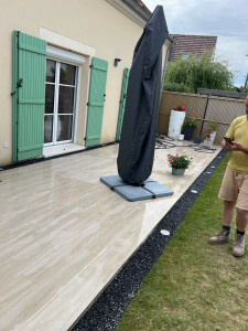 Photo de galerie - Création de terrasse 