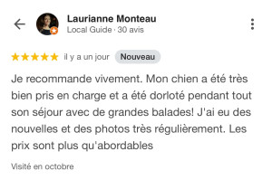 Photo de galerie - Avis client 