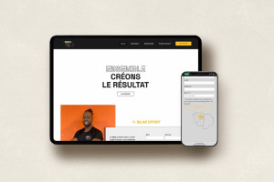 Photo de galerie - Création de différente interfaces en ligne pour l’entrepreneur et coach sportif fondateur de Coach Practice