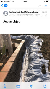 Photo de galerie - Création d’un drain