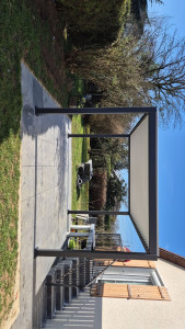 Photo de galerie - Pose pergola 