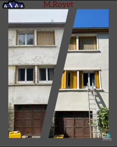 Photo de galerie - Rénovation, peinture, façade