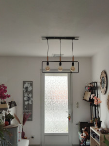 Photo de galerie - Installation d'un luminaire 