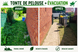 Photo de galerie - Quand je vois le client qui peut enfin profiter de sont jardin sa fait plaisir 