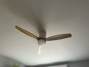 Photo de galerie - Pose ventilateur plafond 
