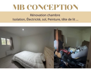 Photo de galerie - Rénovation chambre 