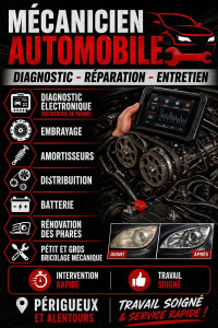 Photo de galerie - Mes services proposés , n'hesitez pas à me contacter 