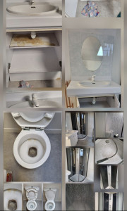 Photo de galerie - Nettoyage d'un appartement après un déménagement ( remise en état d'un toilette d'une cabine de douche .......)