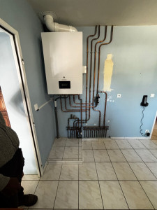 Photo de galerie - Installation chaudière dedietrich 