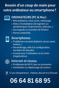 Photo de galerie - Dépannage informatique