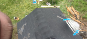 Photo de galerie - Réalisation d'une toiture en shingle