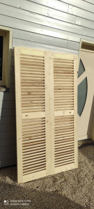 Photo de galerie - Réalisation de volets persiennes 
