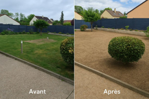 Photo de galerie - Réalisation d'un gazon