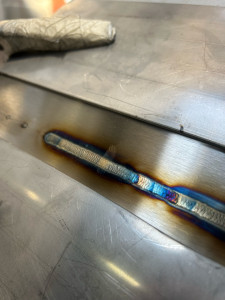 Photo de galerie - Soudure tôle inox 1.5mm