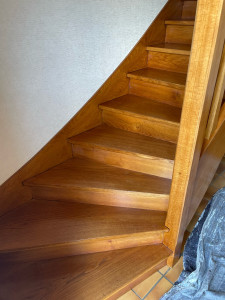 Photo de galerie - Rénovation d’escalier 