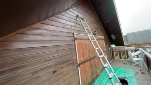 Photo de galerie - Chantier avant le traitement bois et lasure