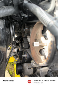 Photo de galerie - Changement courroie de distribution sur 206 HDI