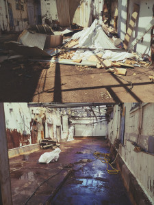 Photo de galerie - Curage / Nettoyage fin de chantier après désamiantage.