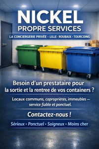 Photo de galerie - Gère vos sorties et entrées de vos bacs