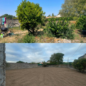 Photo de galerie - Mise a plat du terrain.