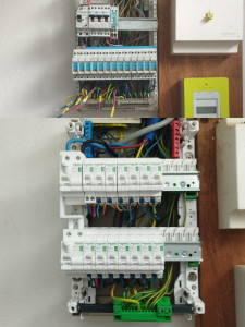 Photo de galerie - Rénovation tableau électrique 