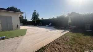 Photo de galerie - Dalle béton couler 