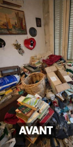 Photo de galerie - Avant le désencombrement de l'appartement 