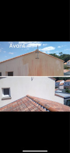 Photo de galerie - Nettoyage façade 