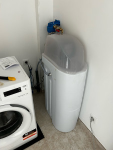 Photo de galerie - Installation adoucisseur d’eau 