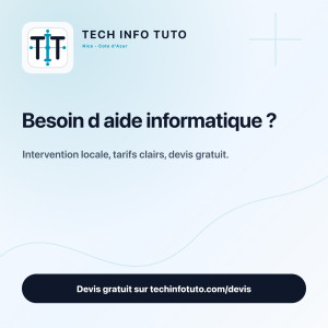 Photo de galerie - Tech Info Tuto