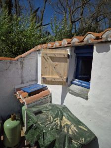 Photo de galerie - Fabrication volet 