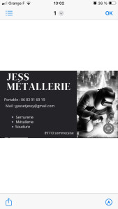 Photo de galerie - Serrurerie Metallerie soudure 