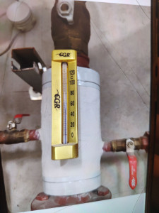 Photo de galerie - Thermomètre bouteille de mélange 