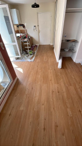 Photo de galerie - Pose de parquet - Revêtement de sol