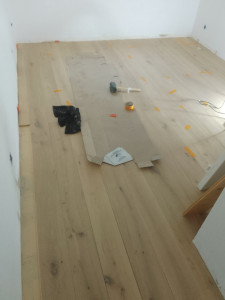 Photo de galerie - Pose de parquet - Revêtement de sol