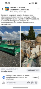 Photo de galerie - Je peux débarrasser vos encombrants vos gravats et ainsi tous vos déchets verts